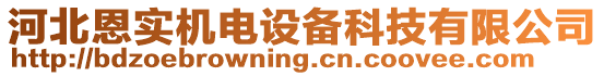 河北恩實機電設備科技有限公司