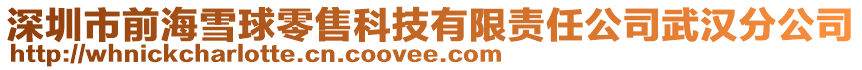 深圳市前海雪球零售科技有限責(zé)任公司武漢分公司