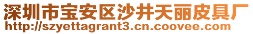 深圳市寶安區(qū)沙井天麗皮具廠