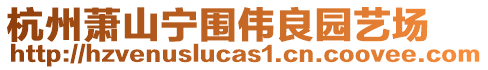 杭州蕭山寧圍偉良園藝場