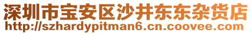 深圳市寶安區沙井東東雜貨店