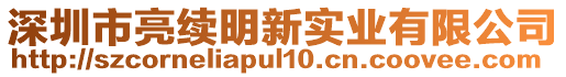 深圳市亮續(xù)明新實業(yè)有限公司