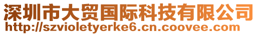 深圳市大貿國際科技有限公司