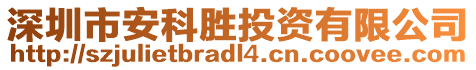深圳市安科勝投資有限公司