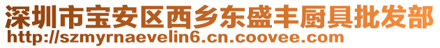 深圳市寶安區(qū)西鄉(xiāng)東盛豐廚具批發(fā)部
