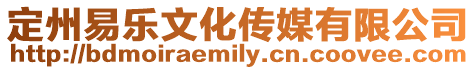 定州易樂文化傳媒有限公司