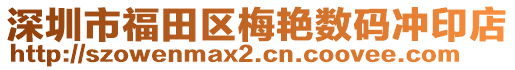 深圳市福田區(qū)梅艷數(shù)碼沖印店