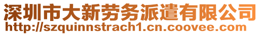 深圳市大新勞務(wù)派遣有限公司