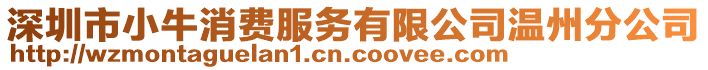 深圳市小牛消費(fèi)服務(wù)有限公司溫州分公司