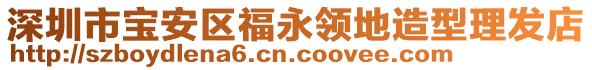 深圳市寶安區(qū)福永領(lǐng)地造型理發(fā)店