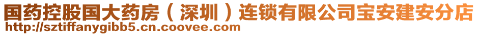 國藥控股國大藥房（深圳）連鎖有限公司寶安建安分店