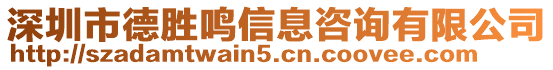 深圳市德勝鳴信息咨詢有限公司