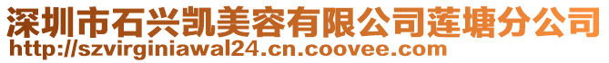 深圳市石興凱美容有限公司蓮塘分公司