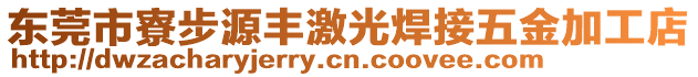 東莞市寮步源豐激光焊接五金加工店