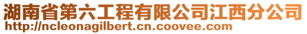 湖南省第六工程有限公司江西分公司