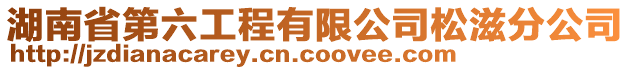 湖南省第六工程有限公司松滋分公司