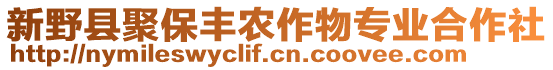 新野縣聚保豐農作物專業合作社