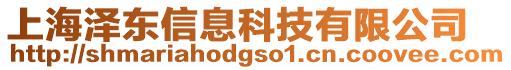 上海澤東信息科技有限公司