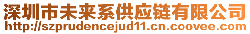 深圳市未來系供應(yīng)鏈有限公司