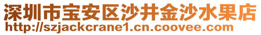 深圳市寶安區(qū)沙井金沙水果店