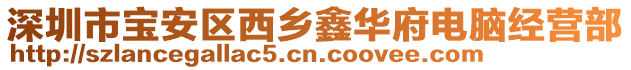 深圳市寶安區西鄉鑫華府電腦經營部