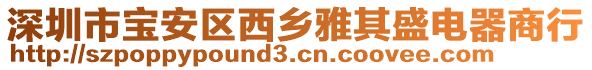 深圳市寶安區西鄉雅其盛電器商行