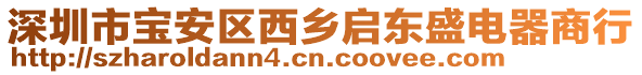 深圳市寶安區(qū)西鄉(xiāng)啟東盛電器商行