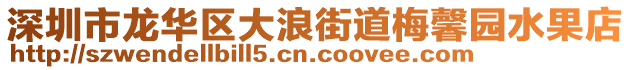 深圳市龍華區大浪街道梅馨園水果店