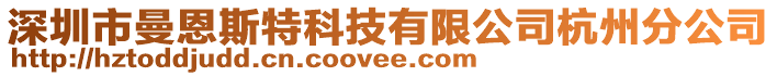 深圳市曼恩斯特科技有限公司杭州分公司