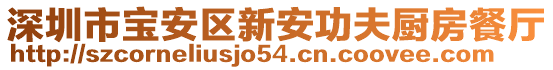 深圳市寶安區(qū)新安功夫廚房餐廳