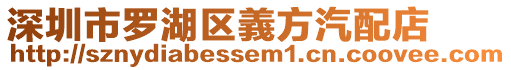 深圳市羅湖區義方汽配店
