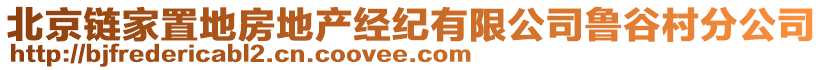 北京鏈家置地房地產(chǎn)經(jīng)紀(jì)有限公司魯谷村分公司