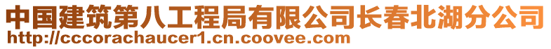 中國建筑第八工程局有限公司長春北湖分公司