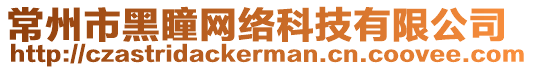 常州市黑瞳網(wǎng)絡(luò)科技有限公司