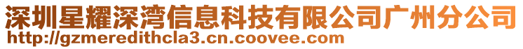 深圳星耀深灣信息科技有限公司廣州分公司