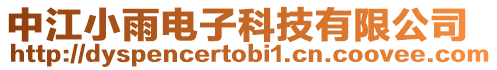 中江小雨電子科技有限公司