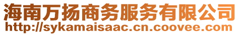 海南萬揚商務服務有限公司