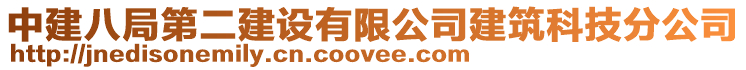 中建八局第二建設(shè)有限公司建筑科技分公司
