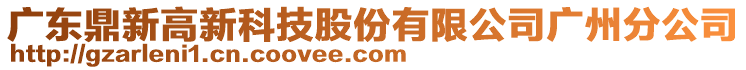 廣東鼎新高新科技股份有限公司廣州分公司