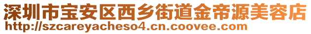 深圳市寶安區(qū)西鄉(xiāng)街道金帝源美容店