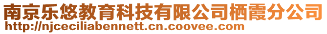 南京樂悠教育科技有限公司棲霞分公司