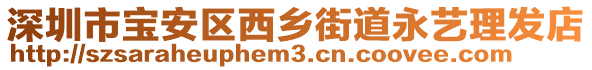 深圳市寶安區(qū)西鄉(xiāng)街道永藝?yán)戆l(fā)店