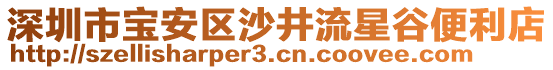 深圳市寶安區(qū)沙井流星谷便利店