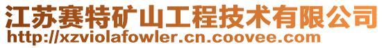 江蘇賽特礦山工程技術(shù)有限公司