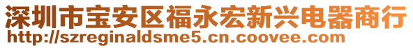 深圳市寶安區(qū)福永宏新興電器商行