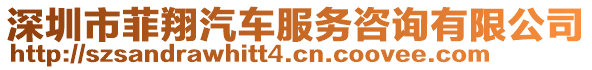 深圳市菲翔汽車服務咨詢有限公司