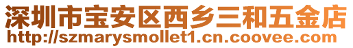 深圳市寶安區西鄉三和五金店