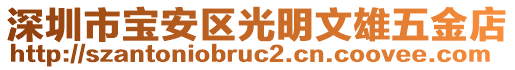 深圳市寶安區(qū)光明文雄五金店