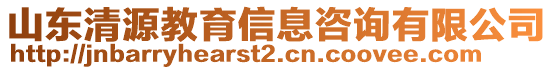 山東清源教育信息咨詢有限公司