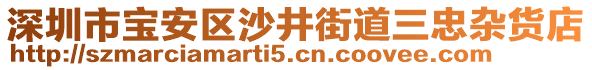 深圳市寶安區(qū)沙井街道三忠雜貨店